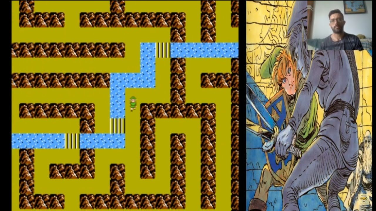 008 Zelda II: The Adventure of Link - Nabooru / Darunia / Maze Island