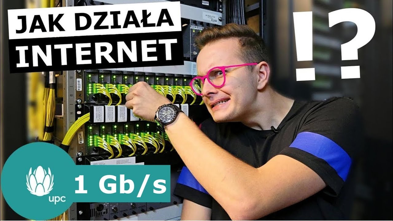 JAK DZIAŁA INTERNET PRZYSZŁOŚCI - 1 GIGA?!
