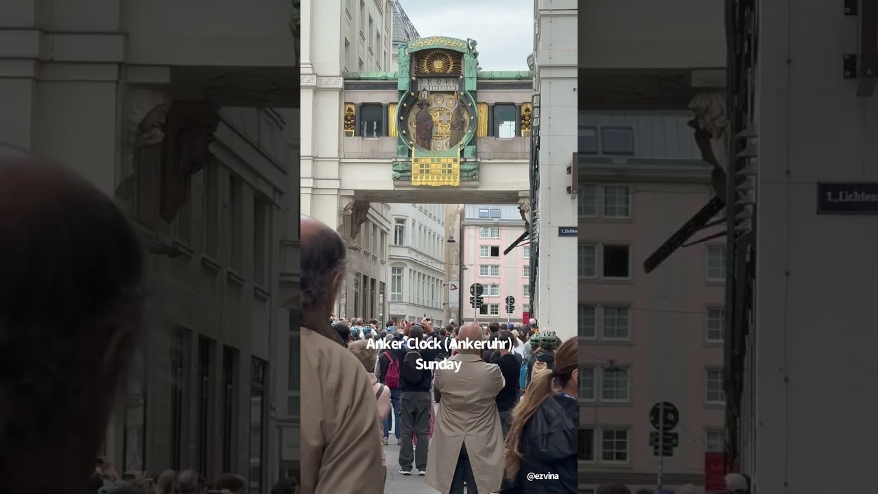 Ankeruhr Clock, Vienna