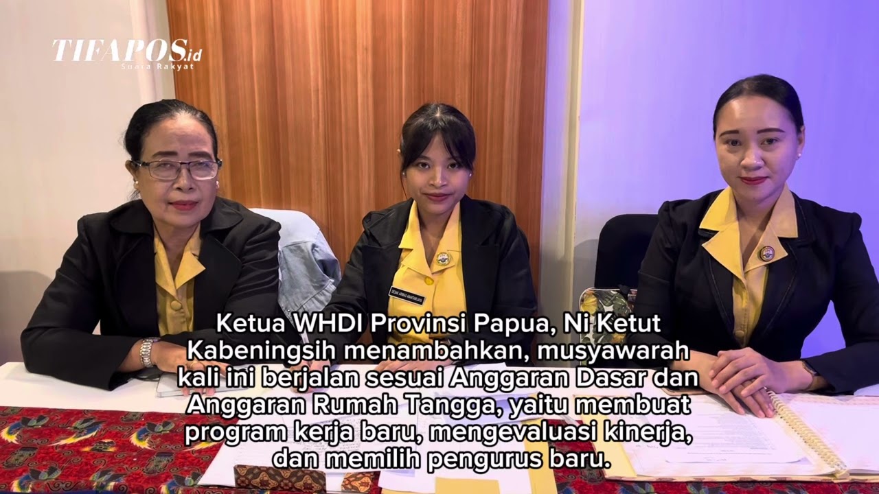 Musyawarah Kota IV Wanita Hindu Dharma Indonesia Kota Jayapura