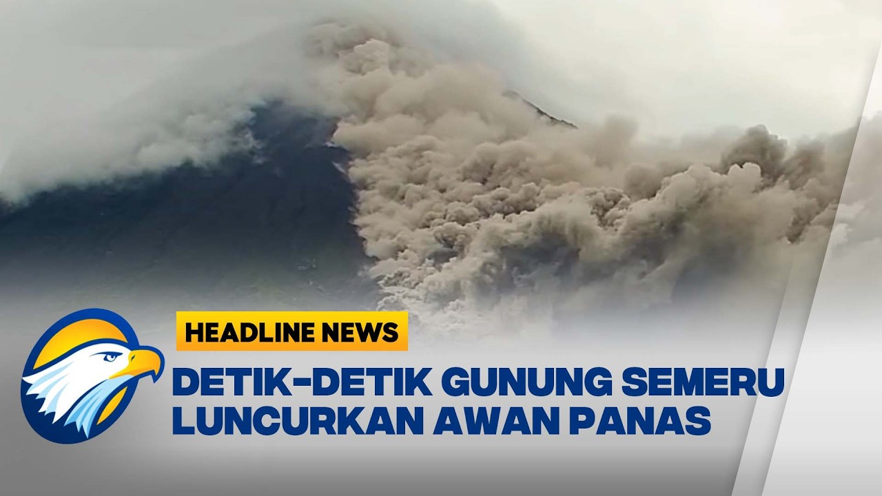 [HEADLINE NEWS, 14/02]  Status Siaga, Gunung Semeru Bergejolak Lagi
