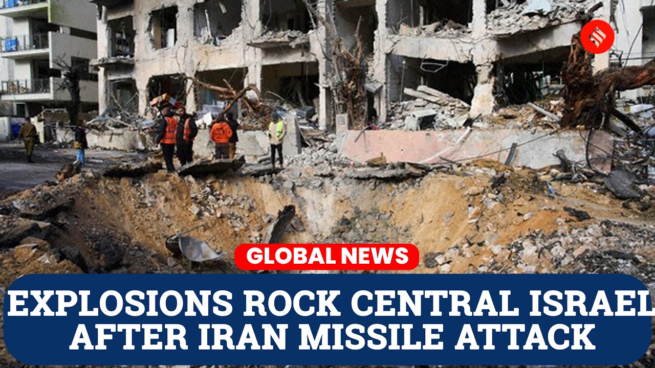 Cluster Bomb Missile From Iran Hits Israel — Panic in Central Cities
