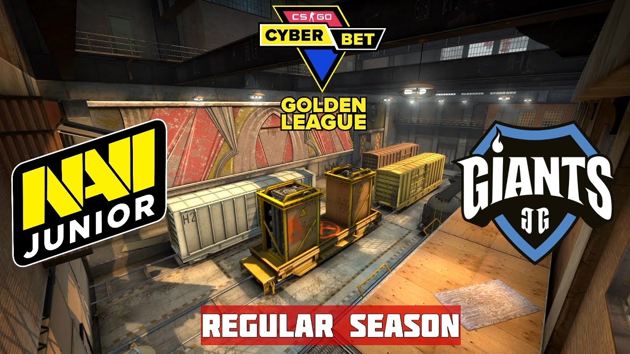 NAVI JUNIOR vs GIANTS GAMING. MAP-3 TRAIN. CYBER.BET GOLDEN LEAGUE 2020