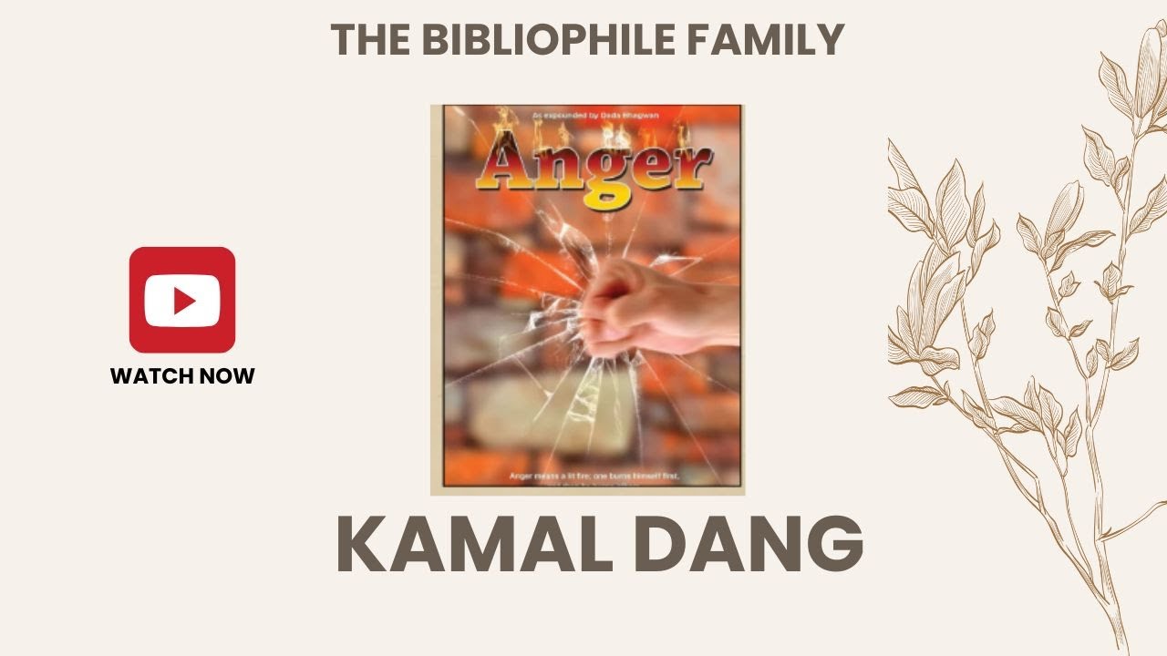 Book Review on Anger by  Dada Bhagwan I Kamal Dang