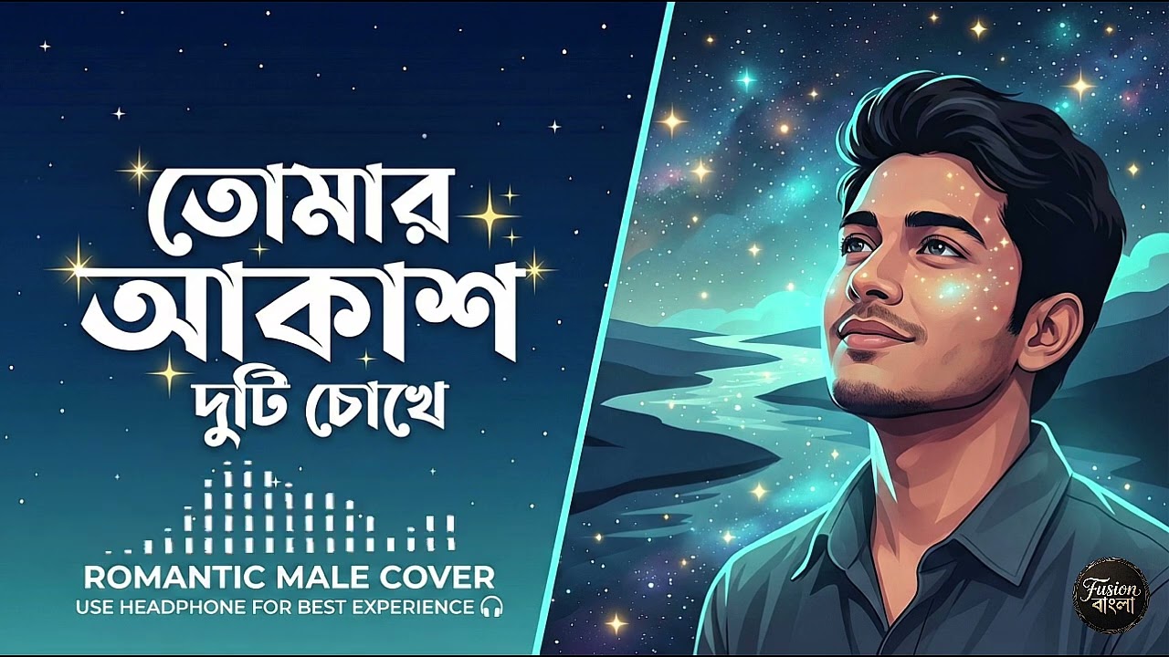 Tomar Akash Duti Chokhe | Romantic Lofi 🌌 | Male Cover | Aesthetic lofi | Emotional Cover 2026