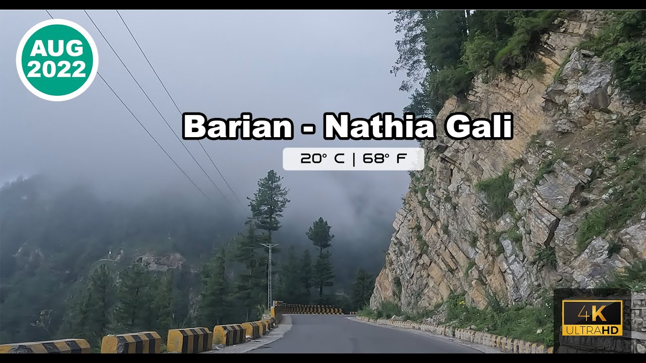 Galiyat 4K - Barian - Nathia Gali 🇵🇰