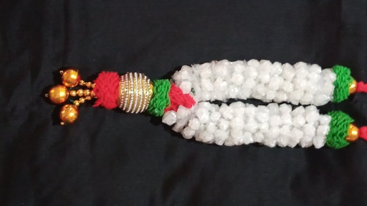 கற்கண்டு மாலை கட்டுவது எப்படி? Karkandu ( sugar candy)garland making