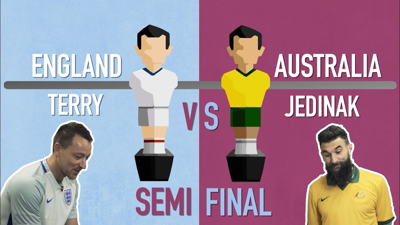 FIFA World Cup 2018 foosball tournament: Terry v Jedinak