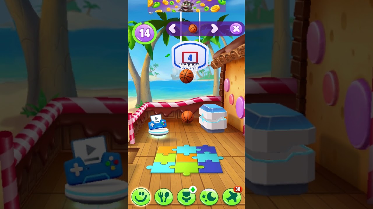 Talking Tom - Marat&oacute;n de Cortos I (Episodios 3)