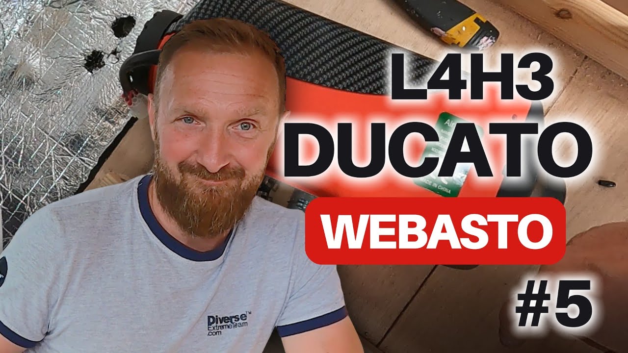 Ducato L4H3 Zabudowa ODC: 5 Tapicerka i Webasto
