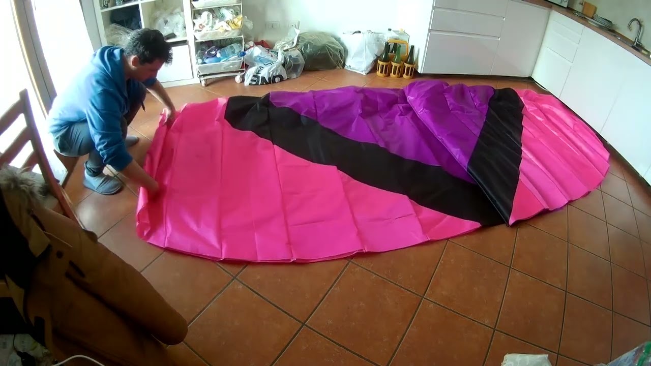 Homemade Power kite 6sqm - Manufacture