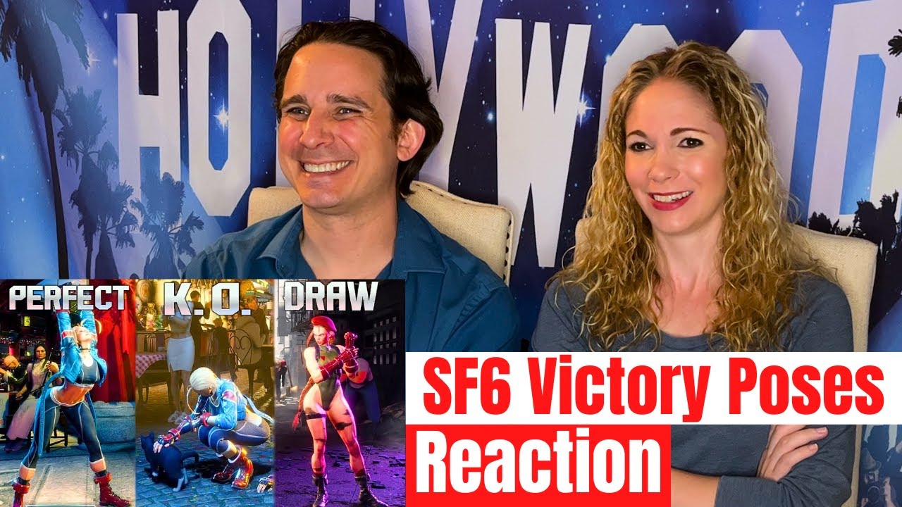 Street Fighter 6 All Characters Taunts and Victory Poses Reaction