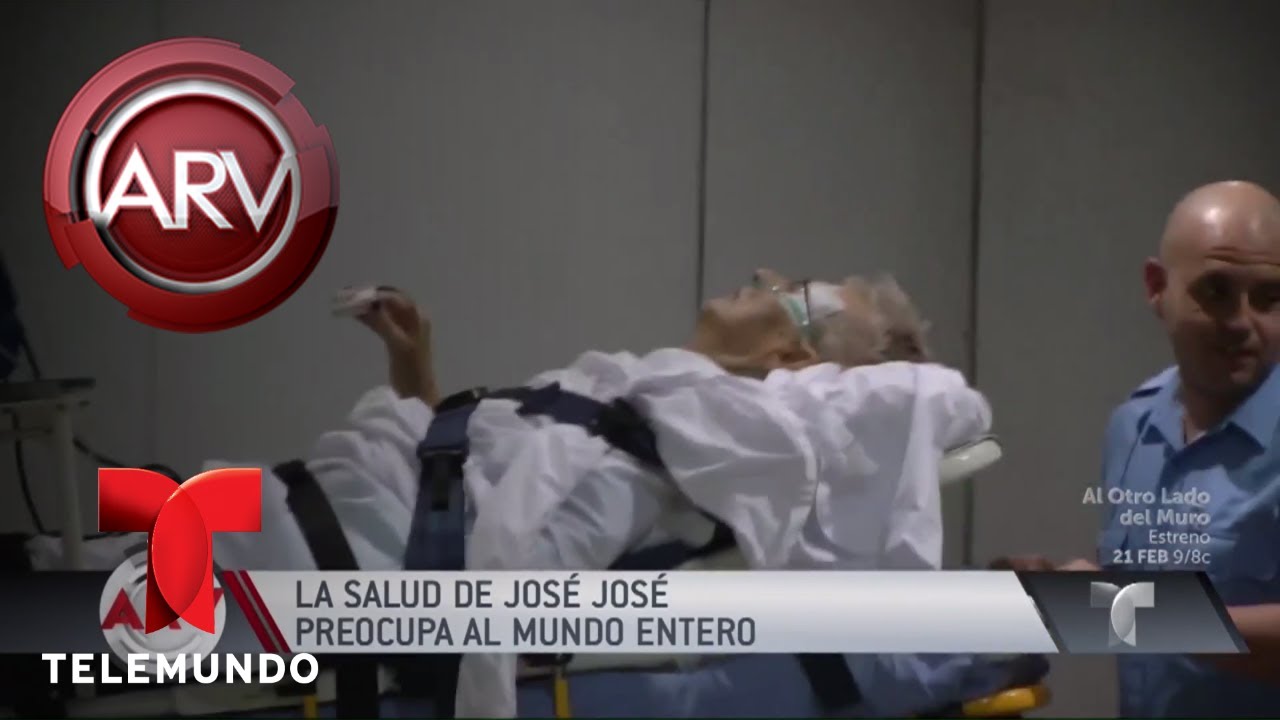 José José fue trasladado y hospitalizado en Miami | Al Rojo Vivo | Telemundo