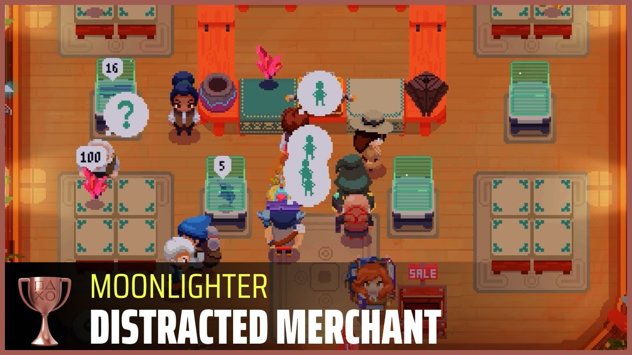 MOONLIGHTER - Distracted Merchant Trophy | PS4