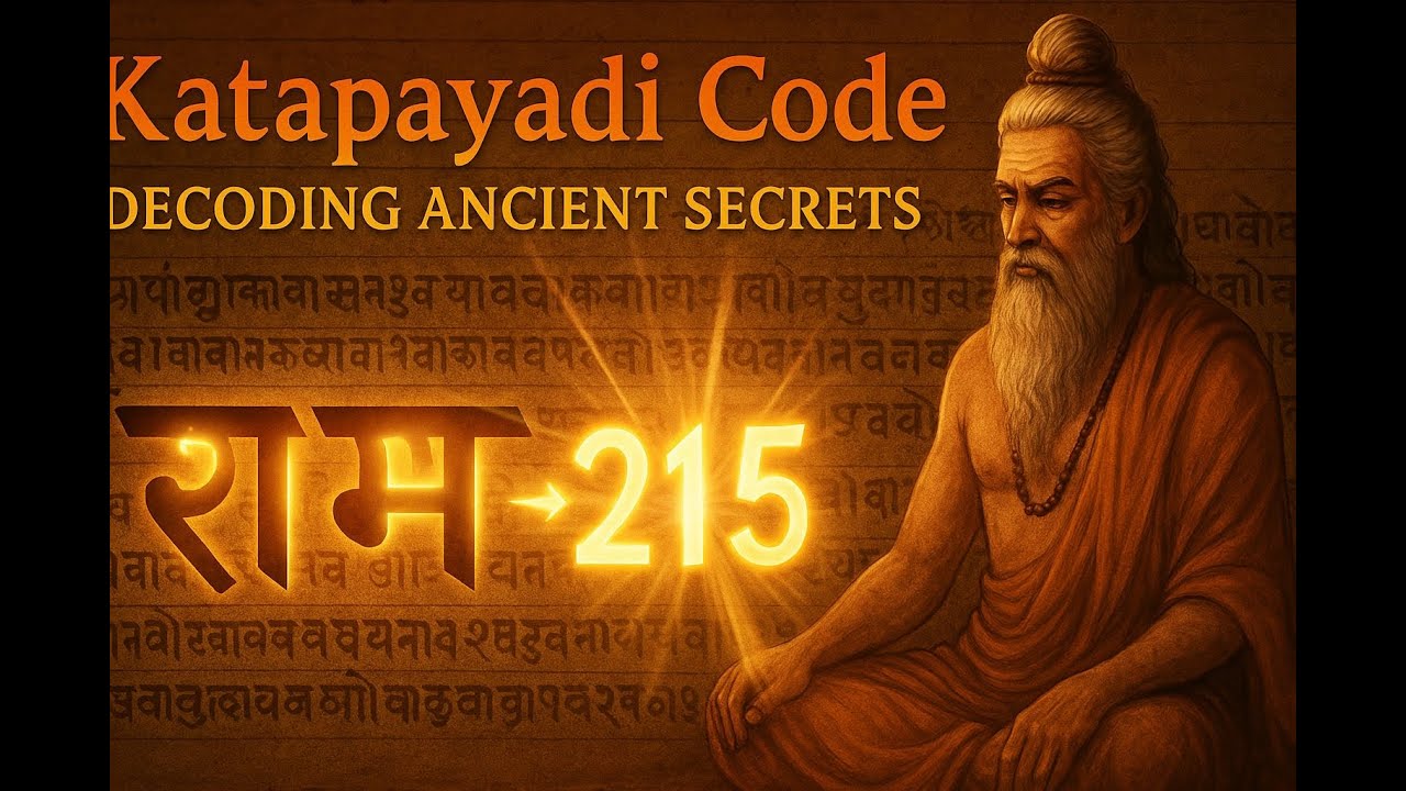 Katapyadi | how words are converted in numbers in ancient india