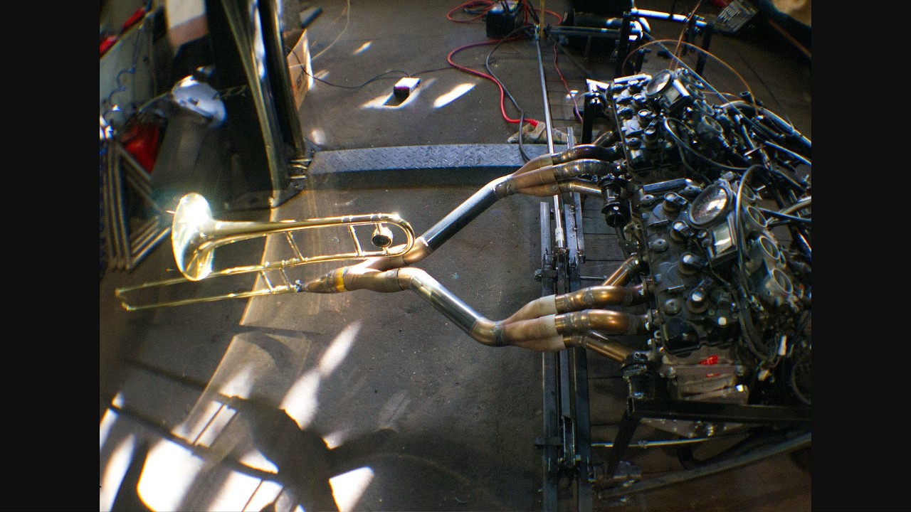 15,000 RPM Trombone Exhaust Test