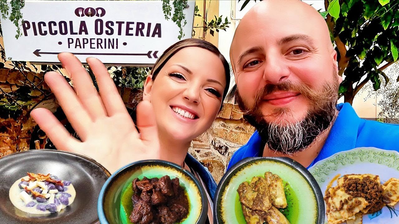 a pranzo in un'OSTERIA sulla COSTA degli ETRUSCHI in Toscana