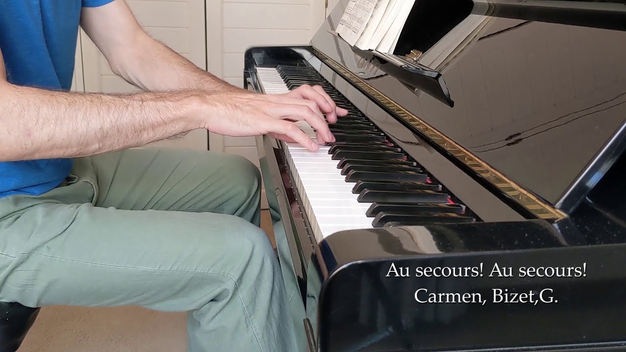 Au secours! Au secours! - Bizet - accompaniment - karaoke - play along