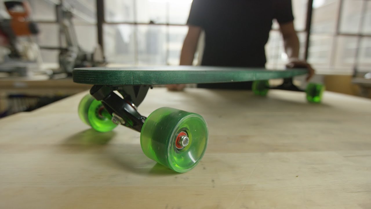 Making a Skateboard on the X Carve Desktop 3D Carving / CNC Milling Machine by Inventables
