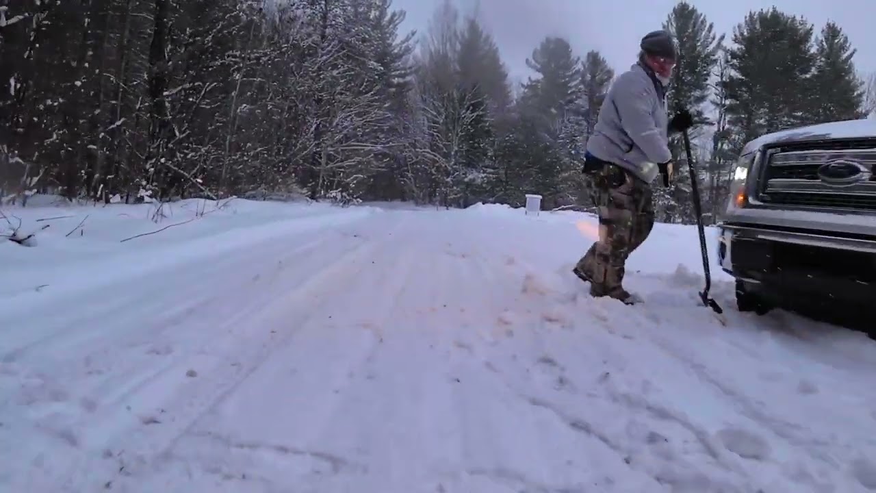Northen Michigan Snowmobile Trails January 15, 2025