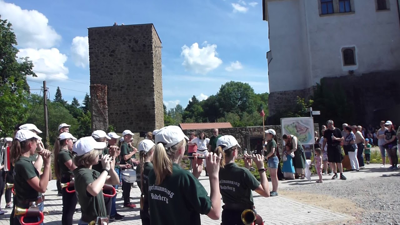 Nachwuchszug Spielmannszug Radeberg Schloss Klippenstein 6 - 800 Jahre Radeberg 2019