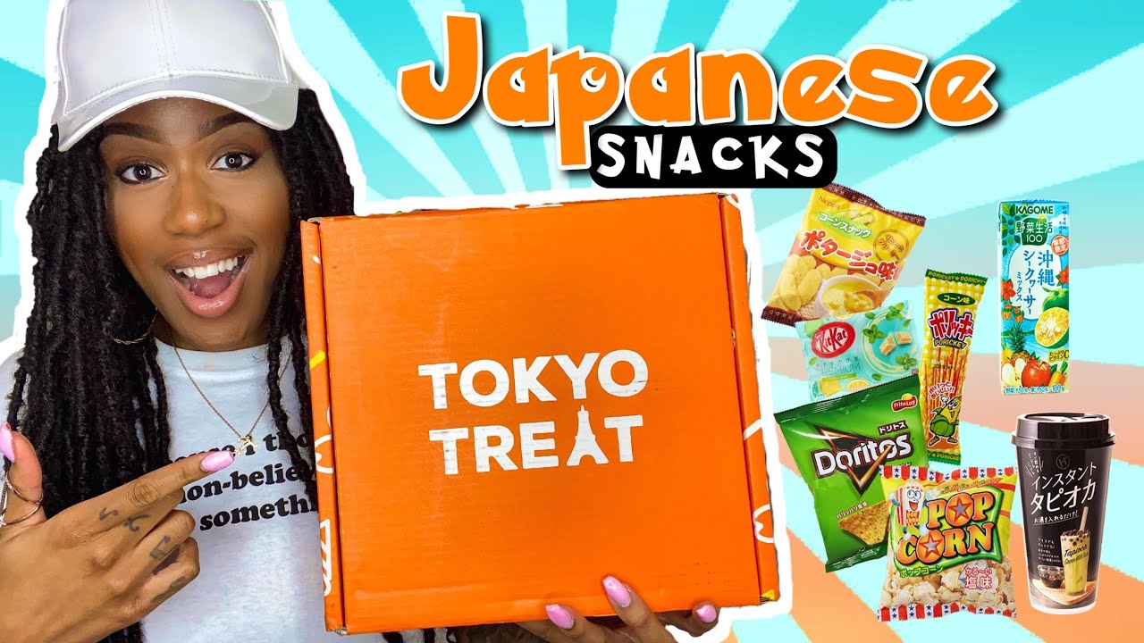 ASMR | Trying Japanese Snacks 😱 (Tokyo Treats Taste Test)