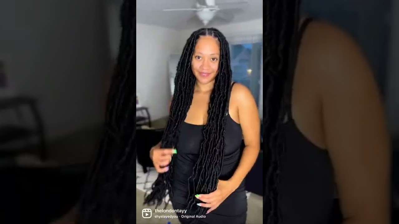 Premade Soft locs over Starter locs ❤️
