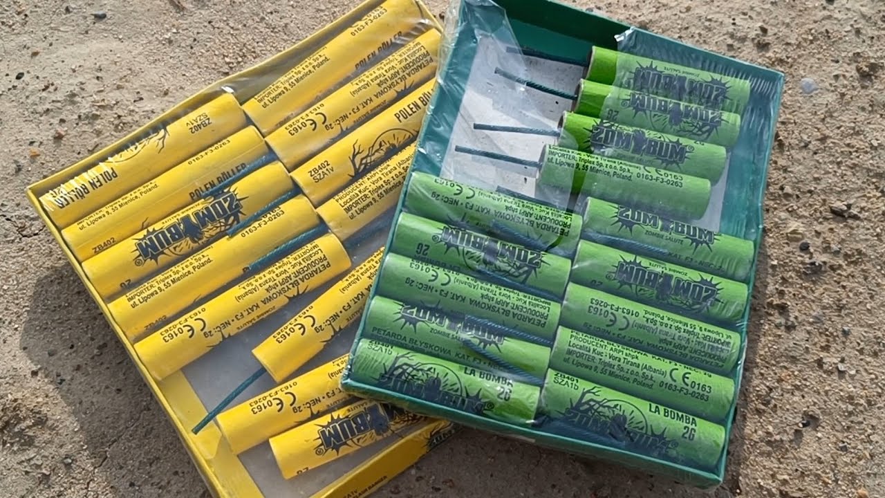 Luźny Test Petard Zom Bum Polen Böller La Bomba 2g Pol Expance