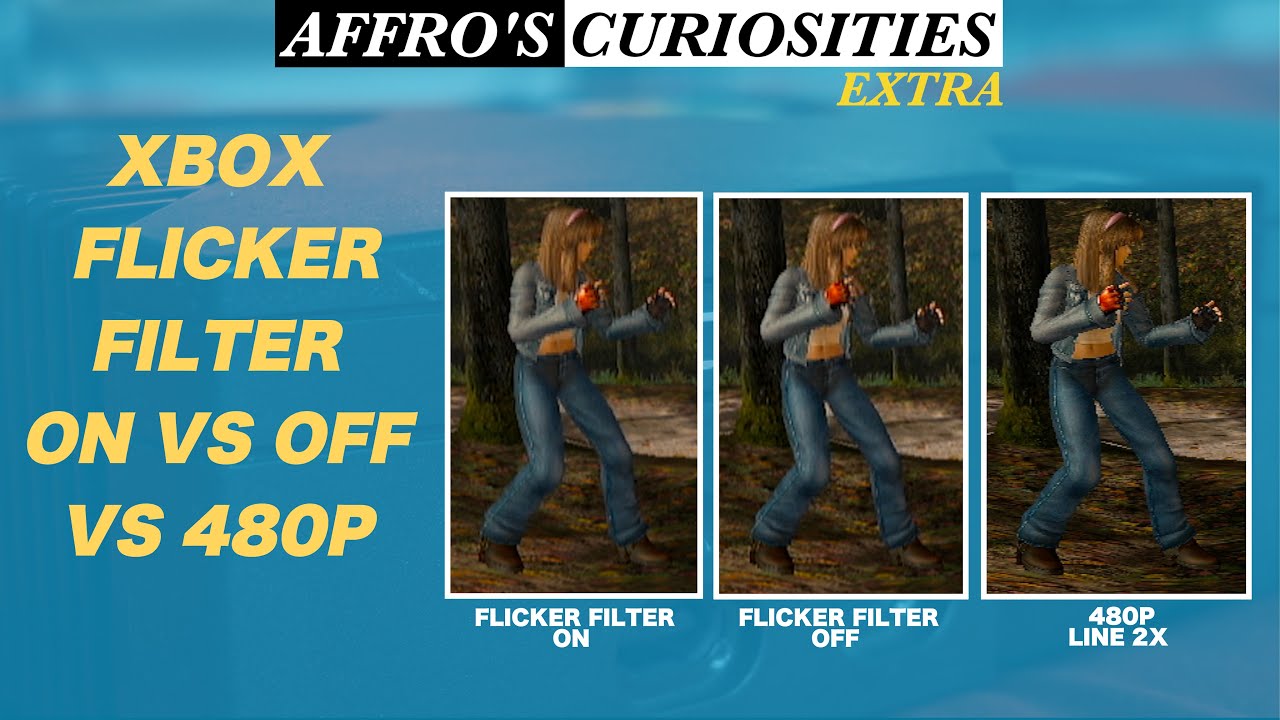 CAN You SHARPEN The XBOX's Soft Video Output? - Affro's Curiosities EX