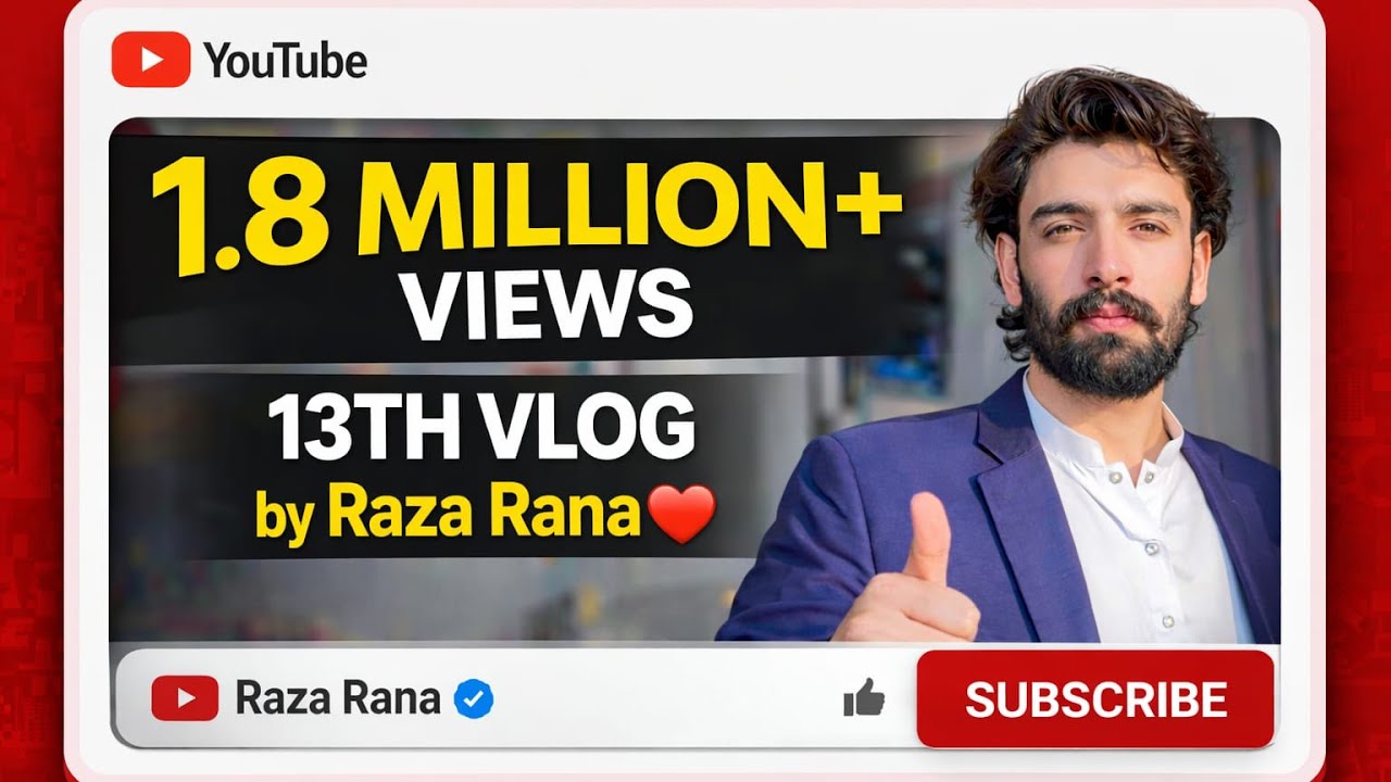 Kaam Bhi Ho Gaya 😜 Masti Bhi | 13th Vlog | 1.8 Million+ Views ❤️ | Raza Rana