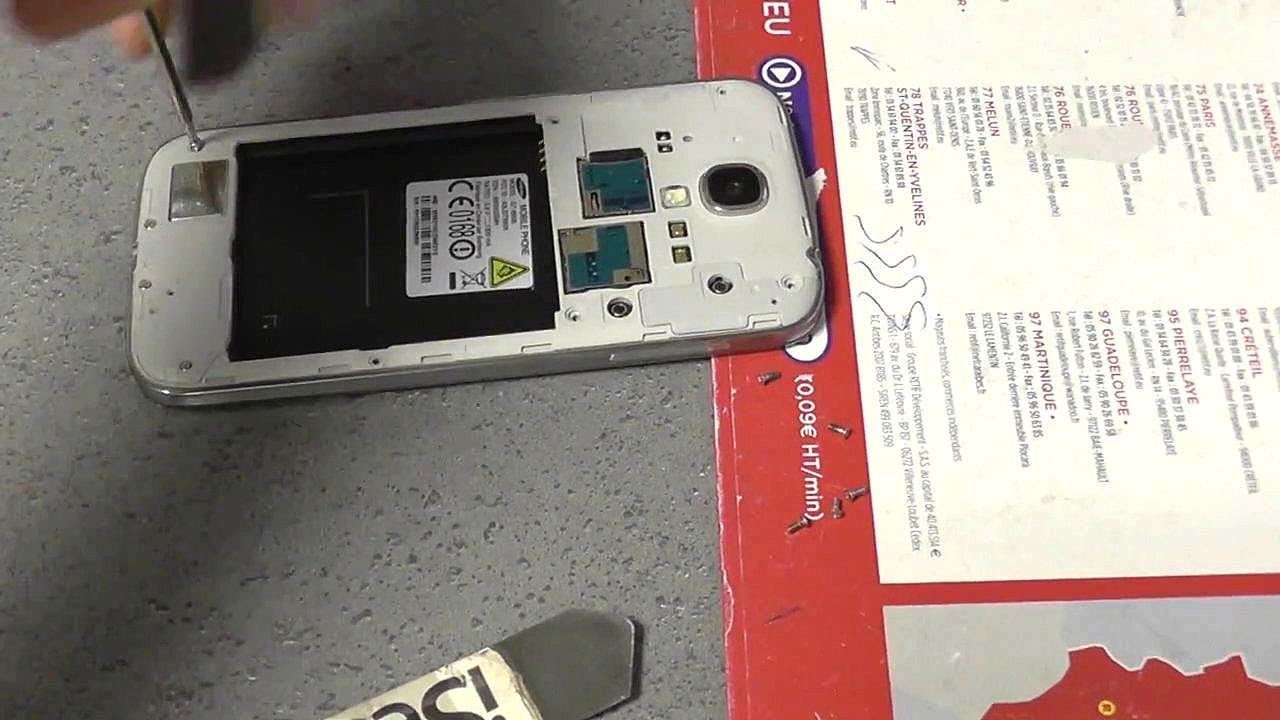 [TUTO] Changement d'écran Samsung Galaxy S4