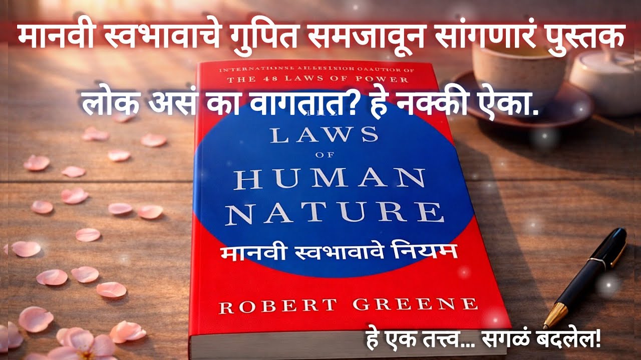 लोकांना समजून घ्यायचंय? | The Laws of Human Nature Book Summary in Marathi | मराठी सारांश