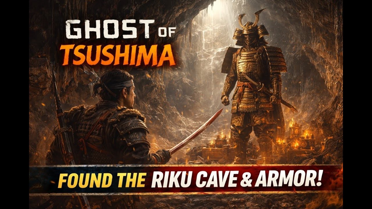 Found Riku Cave & Armor! 😱 | Ghost of Tsushima
