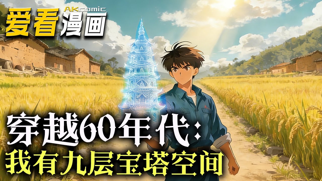 《穿越60年代：我有九层宝塔空间》【漫剧最新合集】│  六十年代，张富贵携神秘九层宝塔空间重生在贫苦农家。他靠空间种珍稀作物、猎野物，迅速改善家人生活！#穿越 #動漫 #爱看漫画 #逆袭
