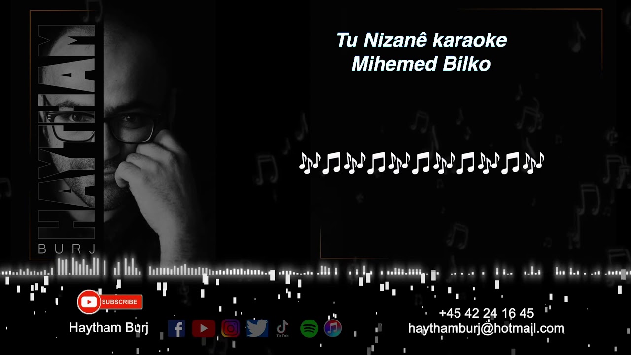 Mihemed Bilko ‏tu nizanê karaoke محمد بلكو تو نزاني كاريوكي