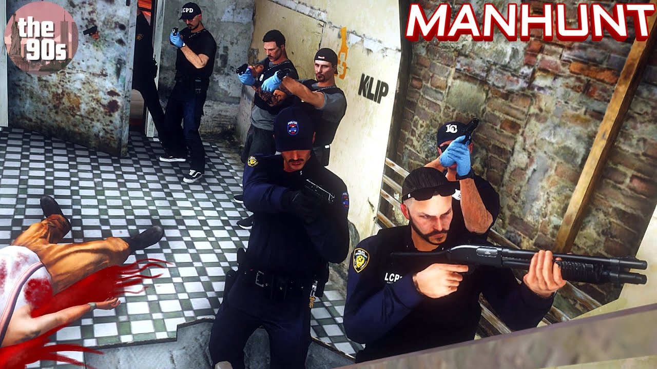 Deadly Manhunt in the 1990's | 90s RP | GTARP