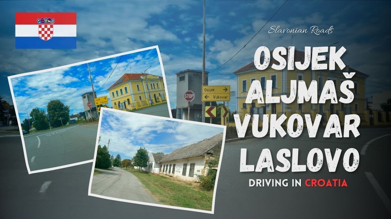 Vožnja kroz Slavoniju - Osijek, Aljmaš, Vukovar, Laslovo, Čepin (7. kolovoza 2023)