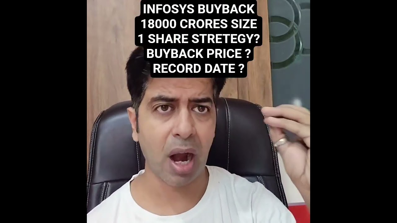 INFOSYS BUYBACK*18000 CRORES SIZE*1 SHARE STRETEGY ?BUYBACK PRICE ?*RECORD DATE?#infy #buyback #tips