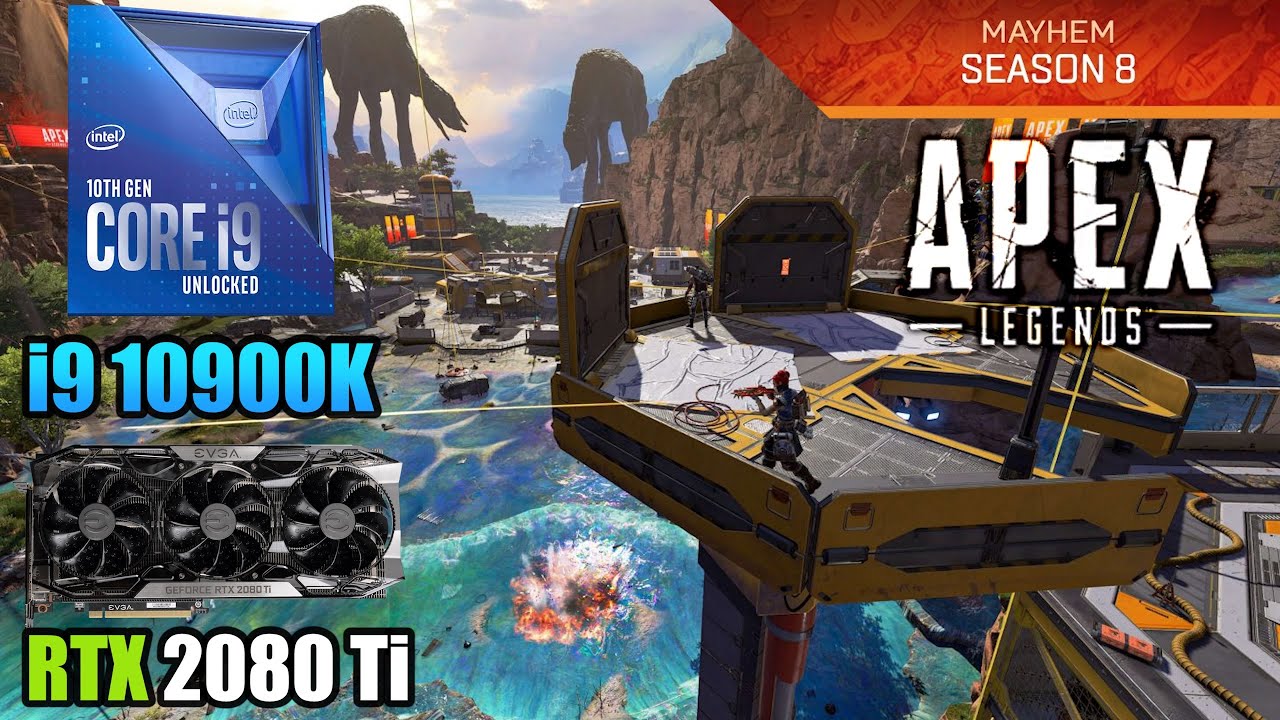 Apex Legends - RTX 2080 Ti + i9 10900K - 1080p, 1440p & 4K - High & Low Settings - Season 8