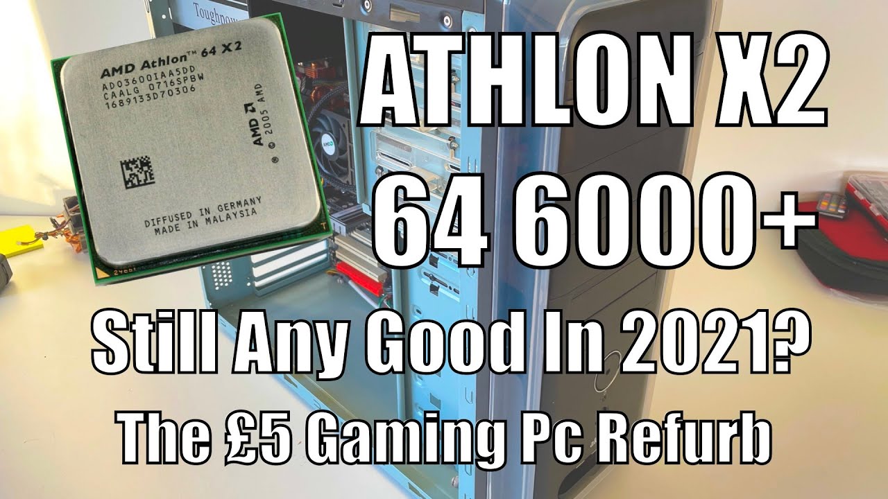 Восстановление старого игрового ПК - Athlon 64 x2 6000+ в 2021 году