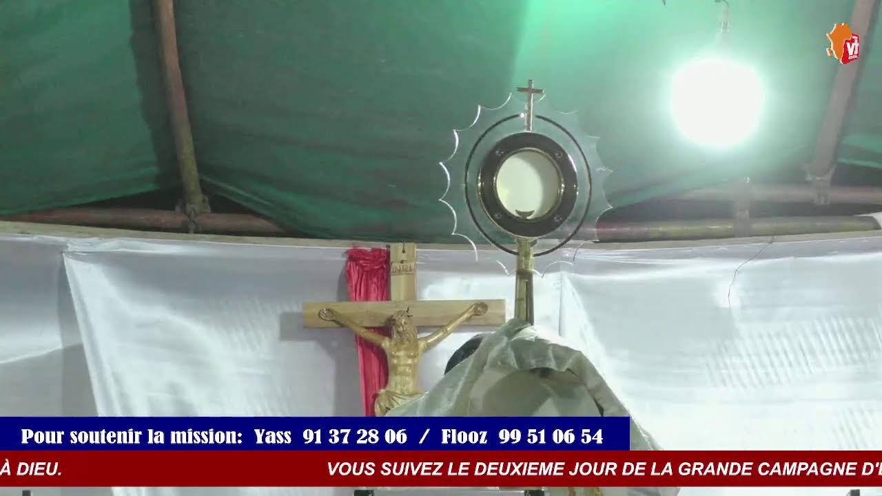 TON JERICHO VA TOMBER JOUR 2 :  En direct de la paroisse Sacré Coeur de Jésus Klémé Sanguéra.