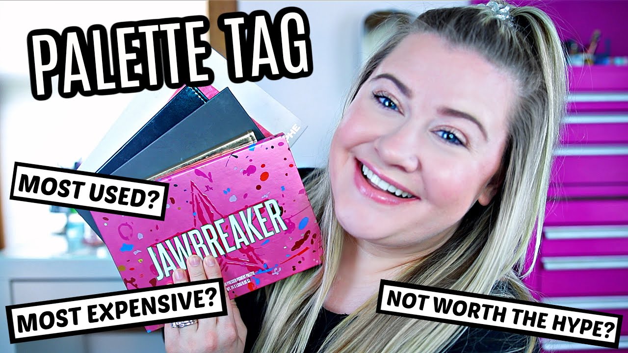 THE EYESHADOW PALETTE TAG - ALL ABOUT MY EYE PALETTES