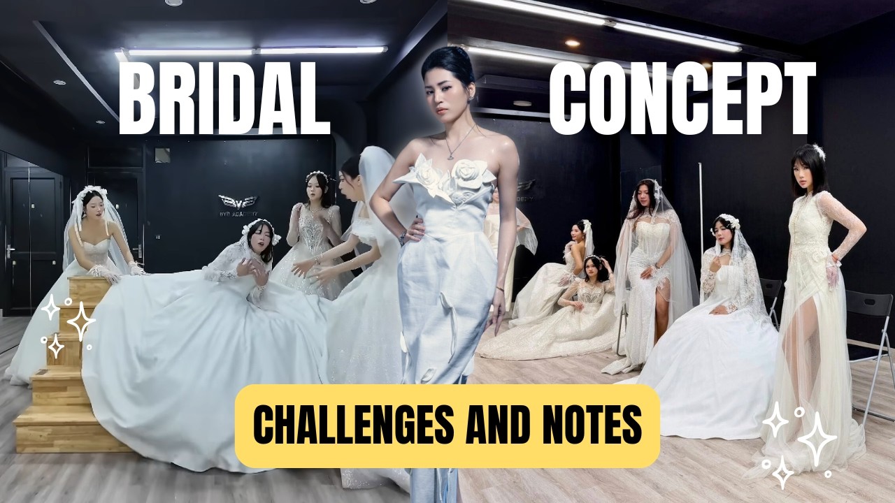 When models become brides: Challenges and notes when wearing your wedding dress | BYB Academy