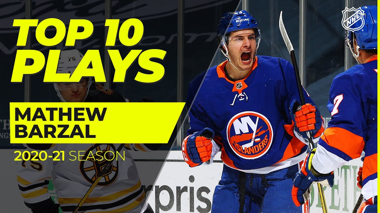 Top 10 Mathew Barzal Plays from the 2021 NHL Season