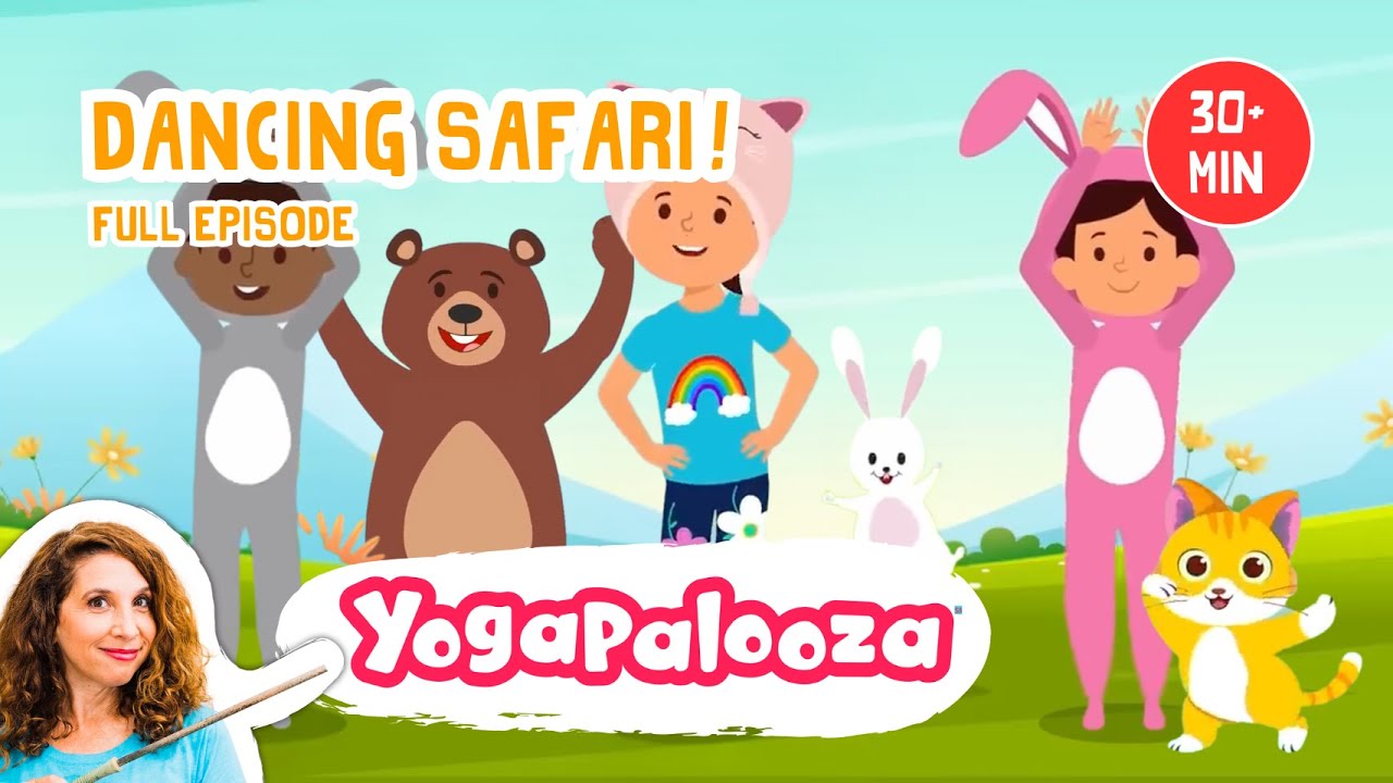 Full Episode: Dancing Safari! Exercise for Kids with Bears, Bunnies & More!