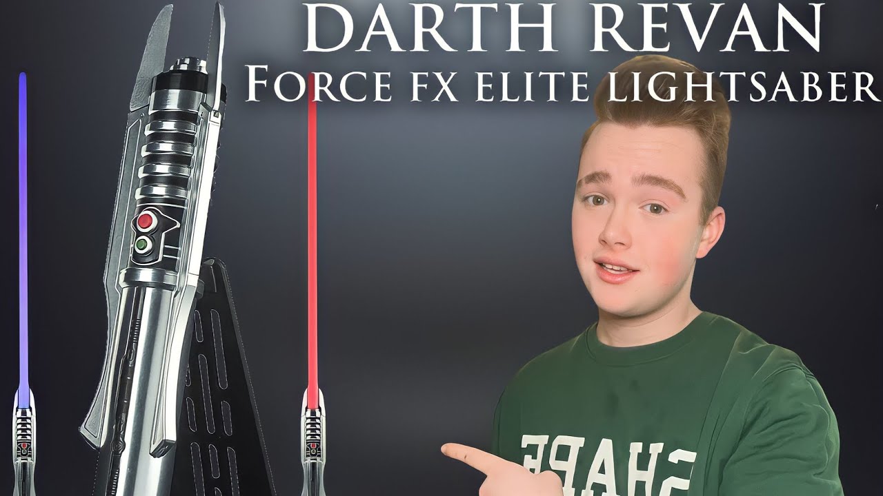 Darth Revan Force FX Elite Lightsaber Unboxing And Review!