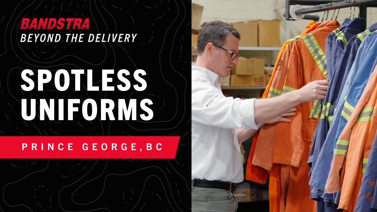 Beyond the Delivery at Bandstra: Spotless Uniforms