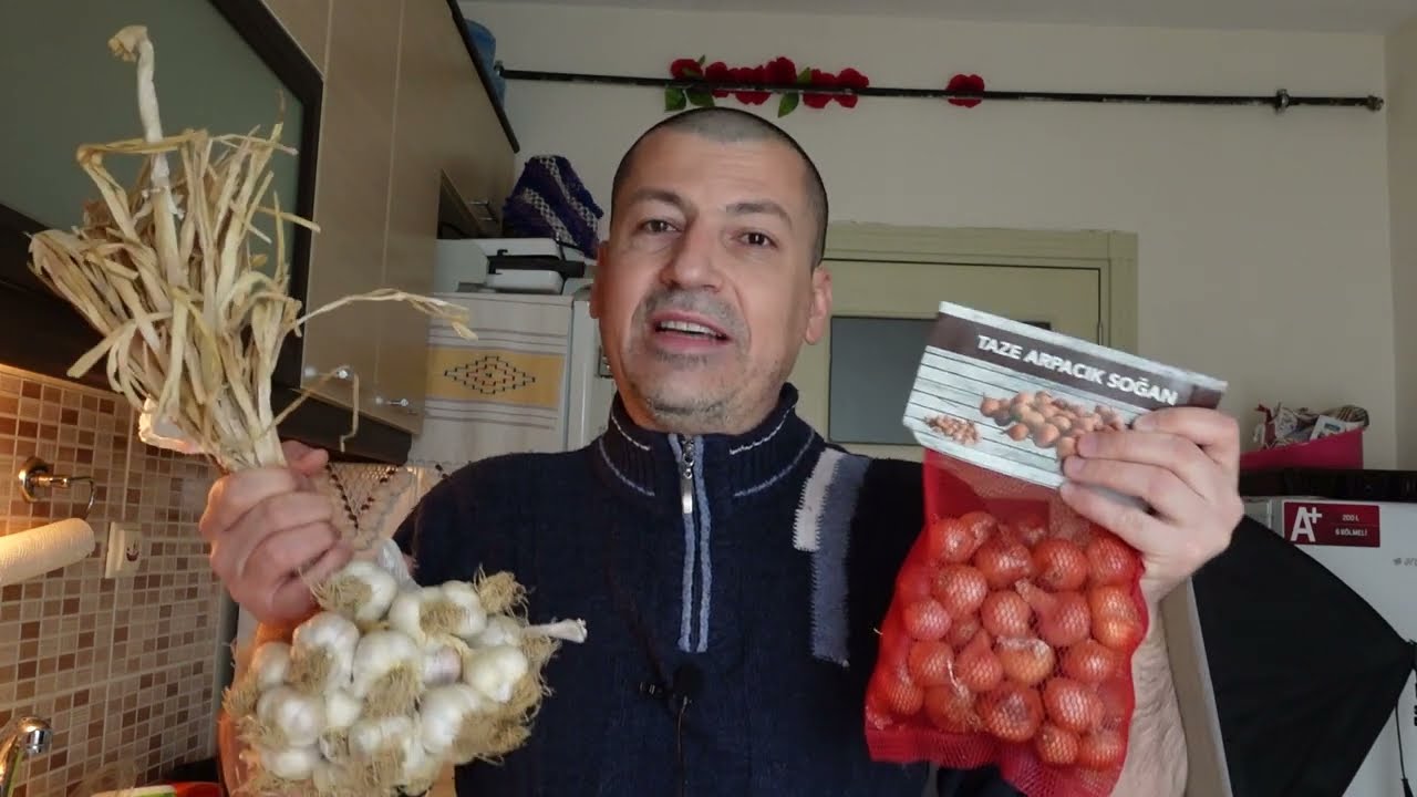 SOĞAN SARIMSAK BUZLUKTA SAKLAMA YÖNTEMİ