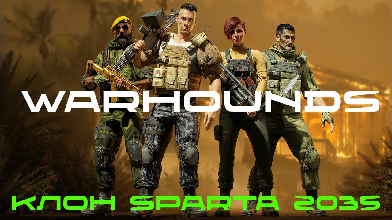 Warhounds Playtest - КЛОН SPARTA 2035🕹Первый взгляд, обзор геймплей
