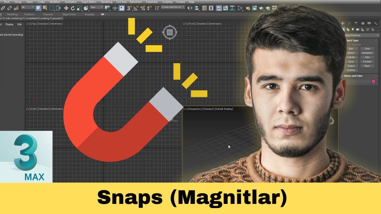3Ds Max Snaps (Magnitlar) I UPDATE